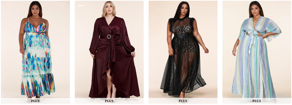 plus size maxi dress