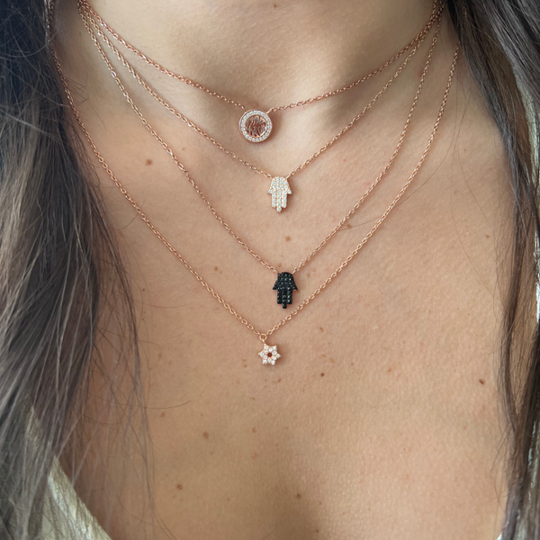 LV Thin Flower Charm Necklace (unique pieces) — singulié