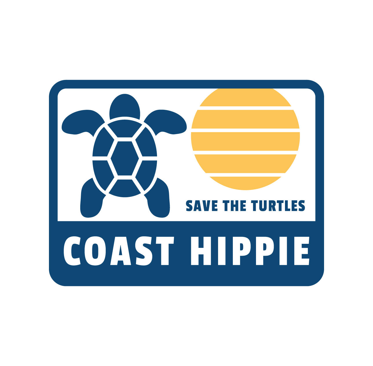 Turtle Sticker – CoastHippie