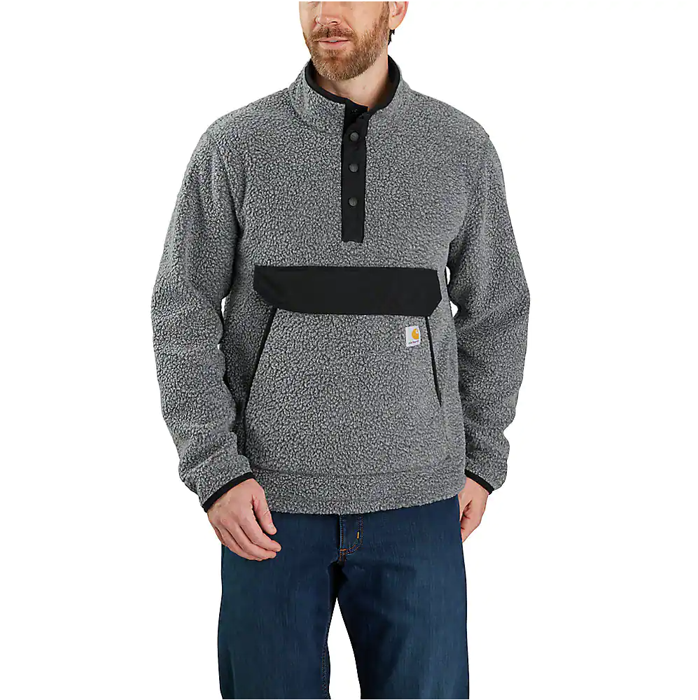 Carhartt Men's Collinston Brushed Fleece Sherpa Lined Sweatshirt