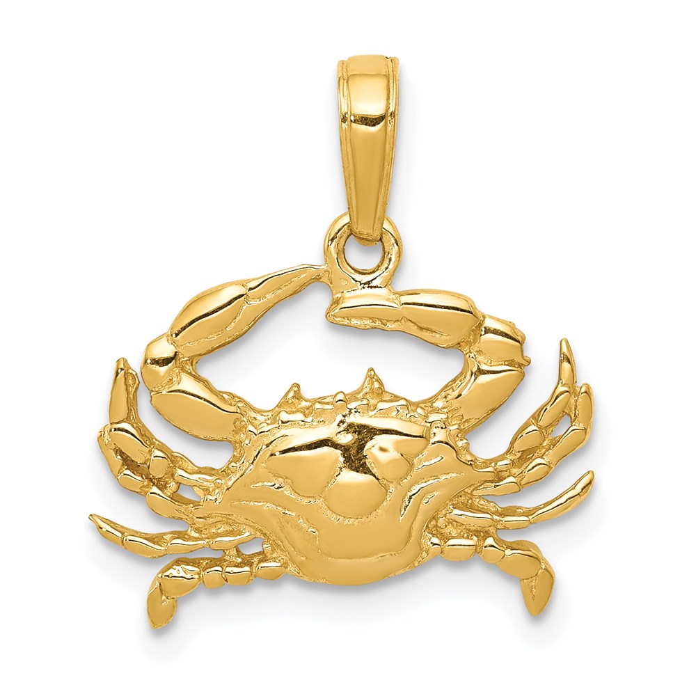 High Polish Sea Life Fishing Awesome Fish Design Pendant (JL# P10731) -  Jewelry Liquidation