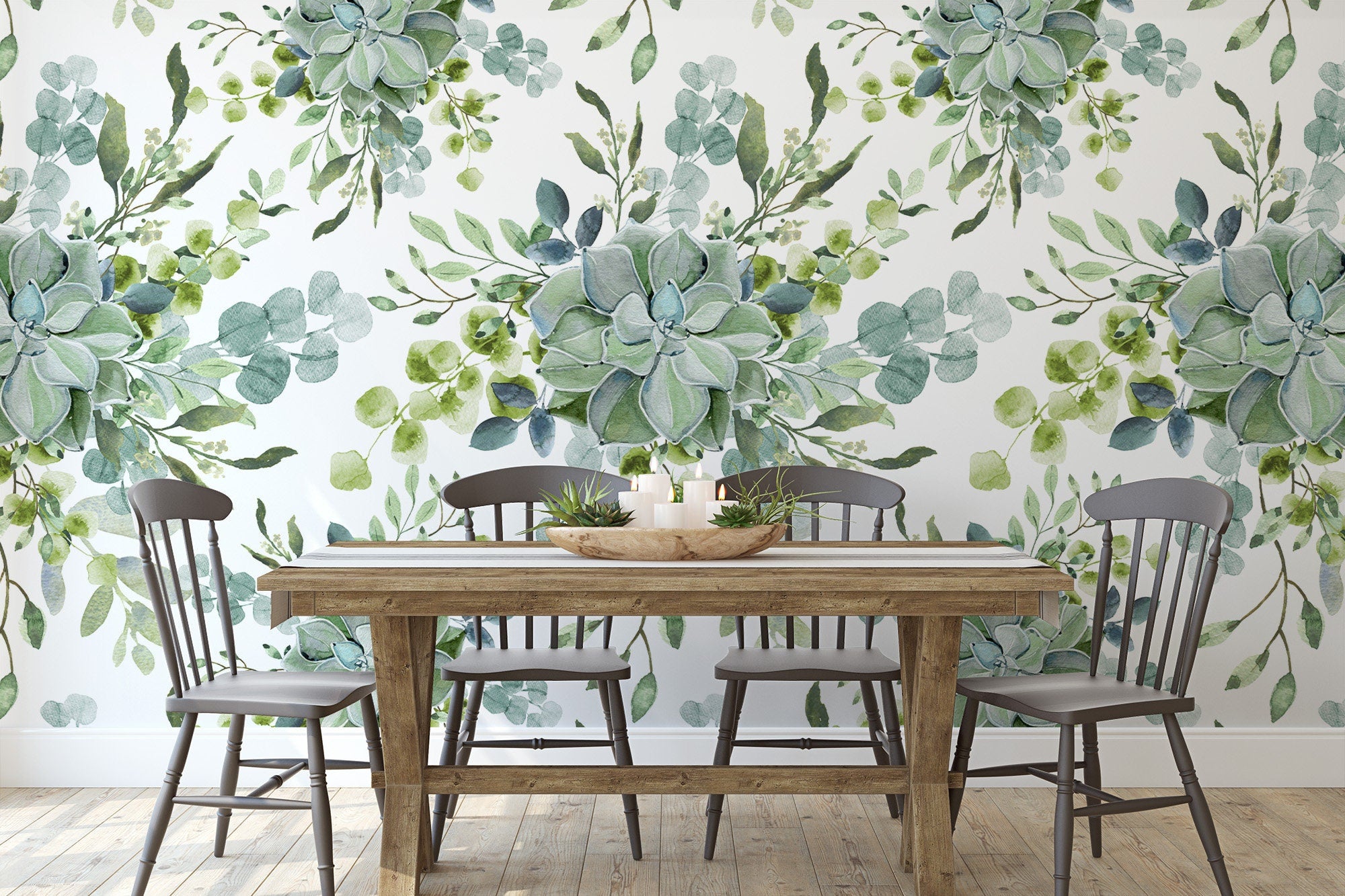 Amazoncom Floral Peel and Stick Wallpaper Contact Paper Vintage Removable  Wallpaper Bird Stick on Wallpaper Self Adhesive Green Wallpaper   Everything Else