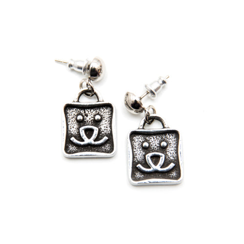 Best Friends Logo Earrings