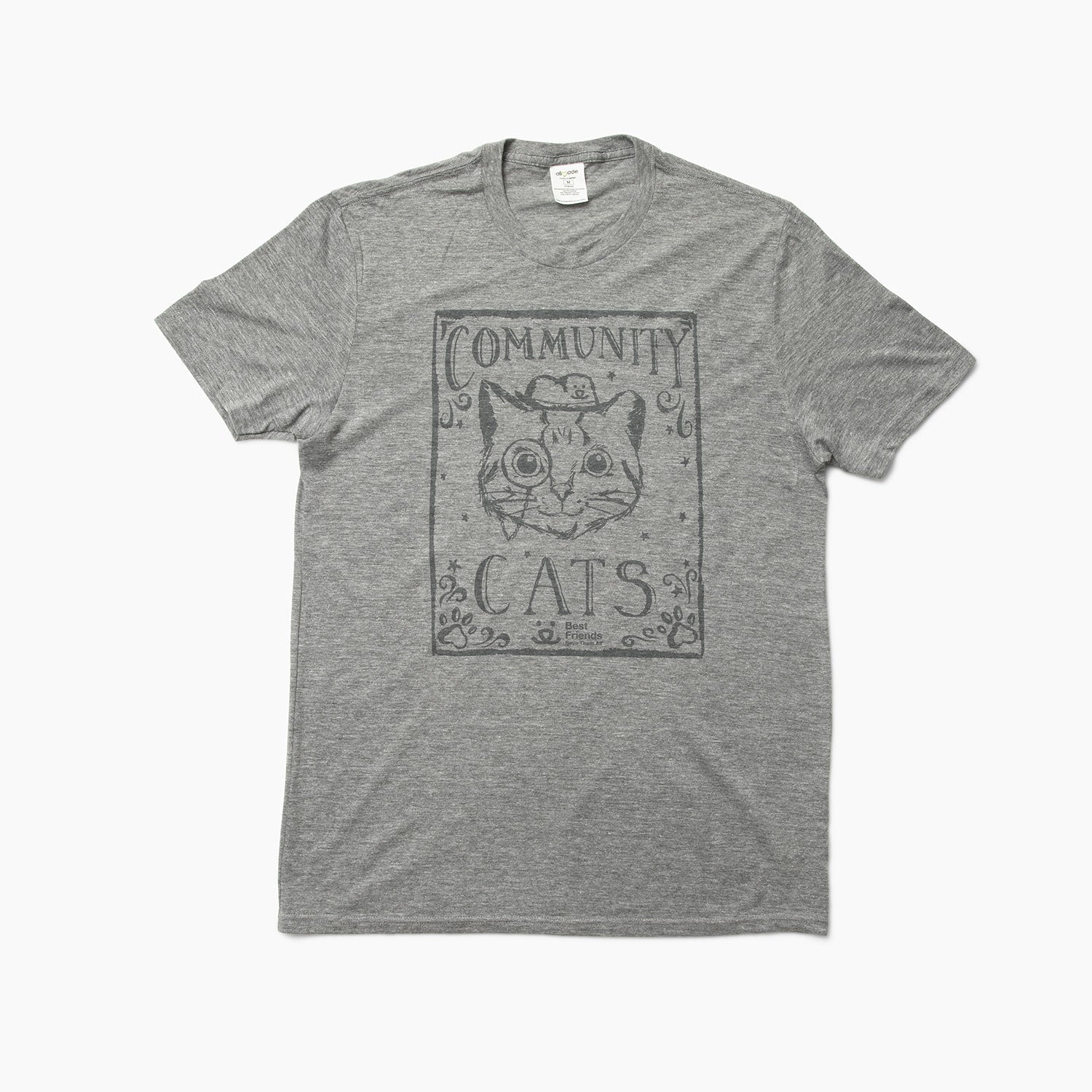 Community Cat T-Shirt, Gray