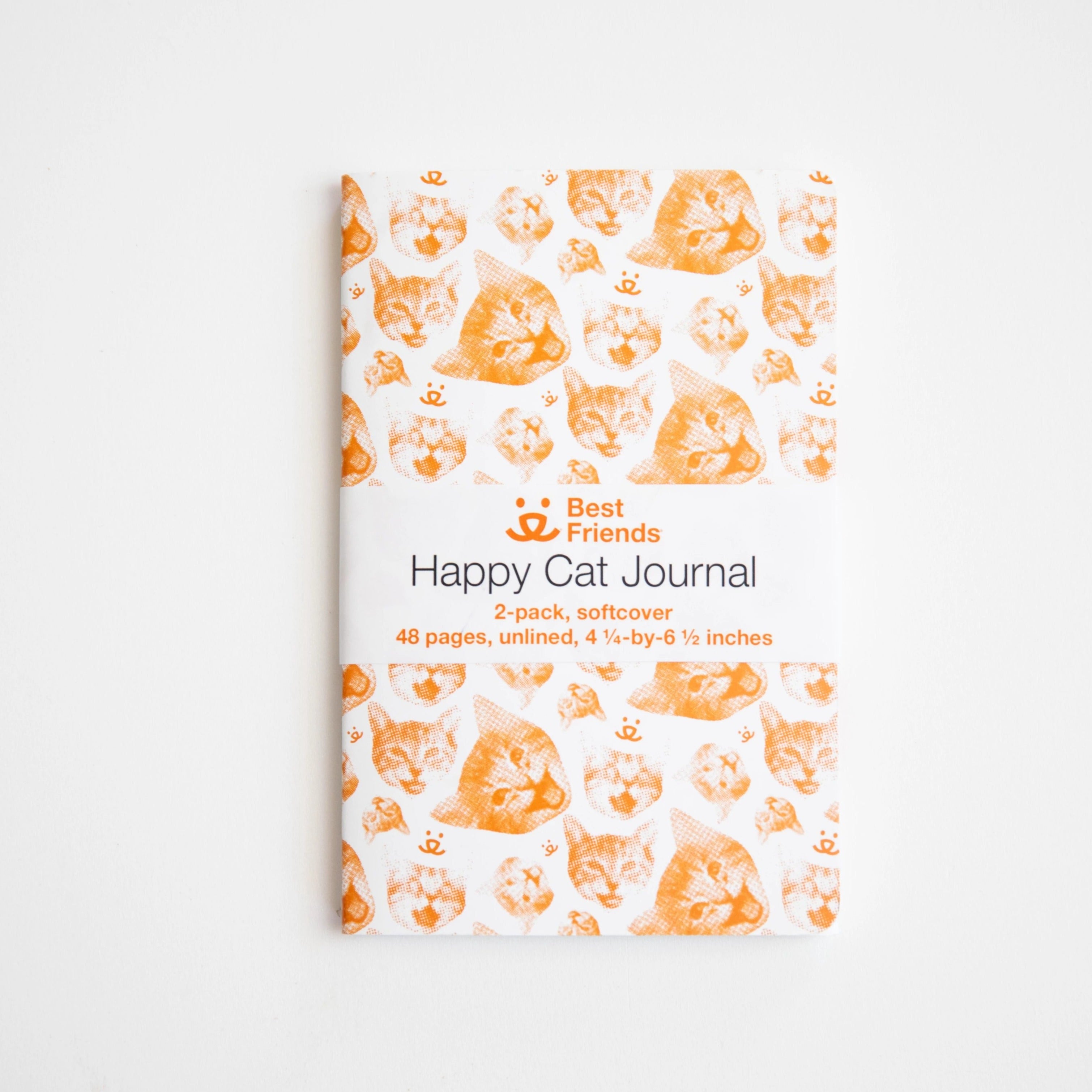 Happy Cat, Journal, 2 Pack