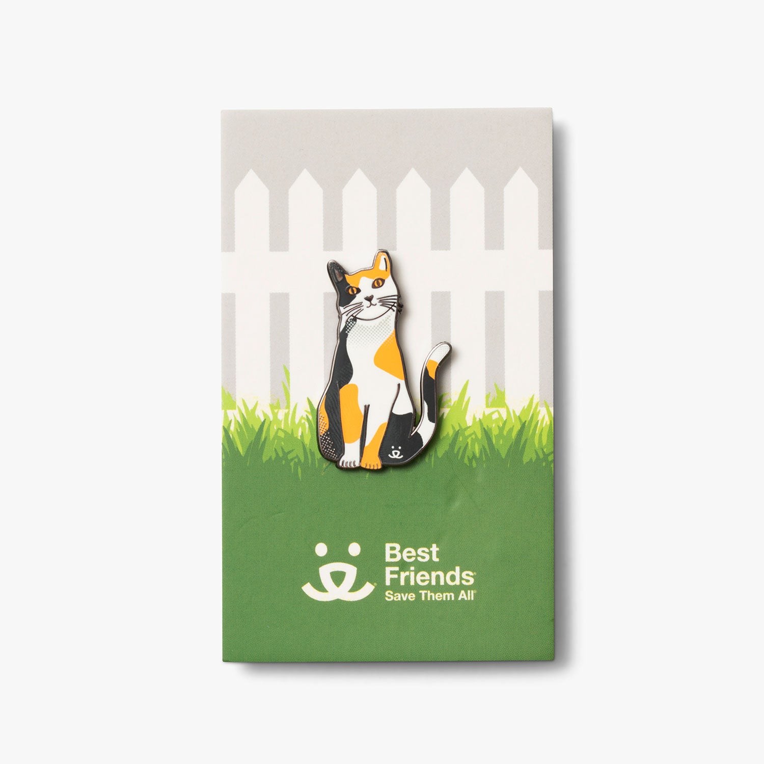 Tri-Color Calico - Cat Pin