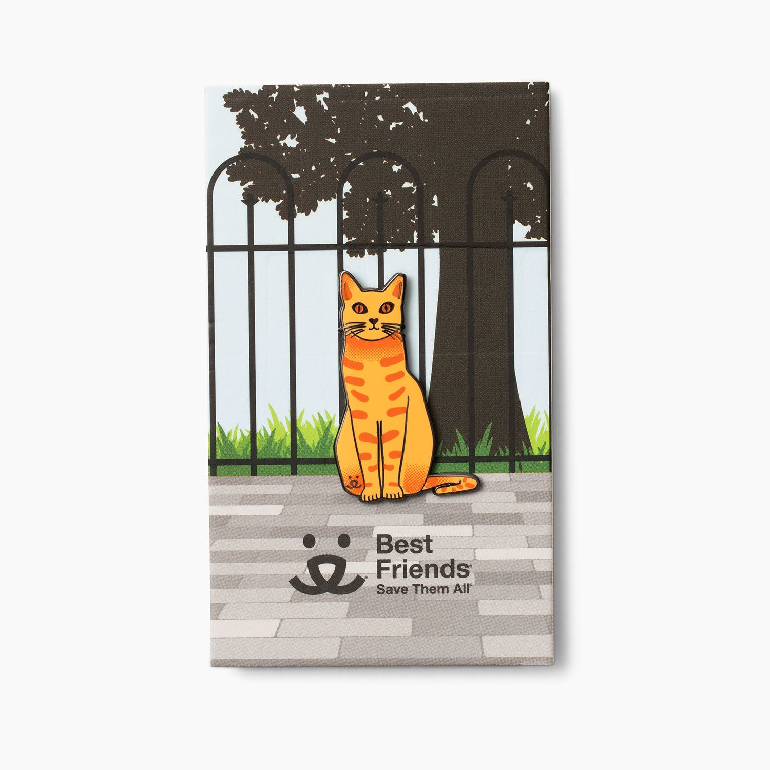 Orange Tabby - Cat Pin