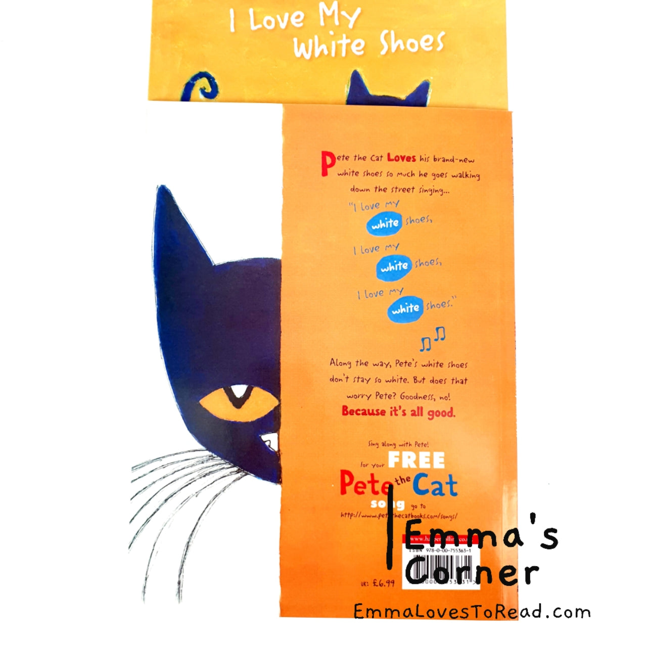 Pete the Cat: I Love My White Shoes by Eric Litwin and James Dean PB –  Emma's Corner