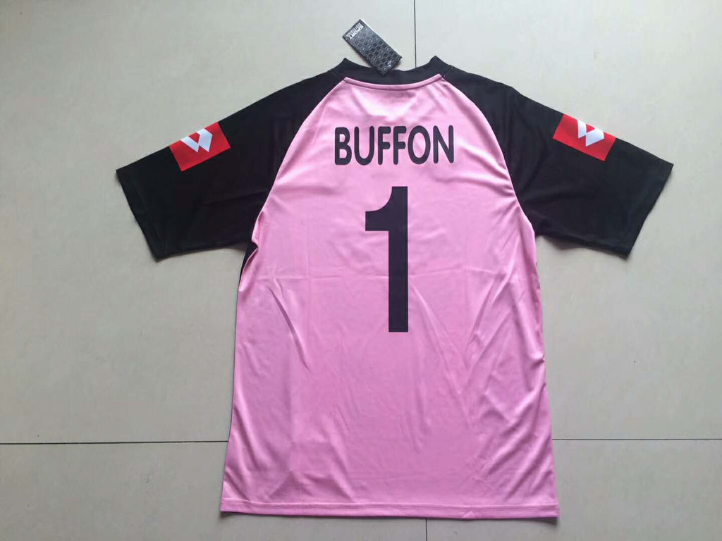 buffon pink jersey