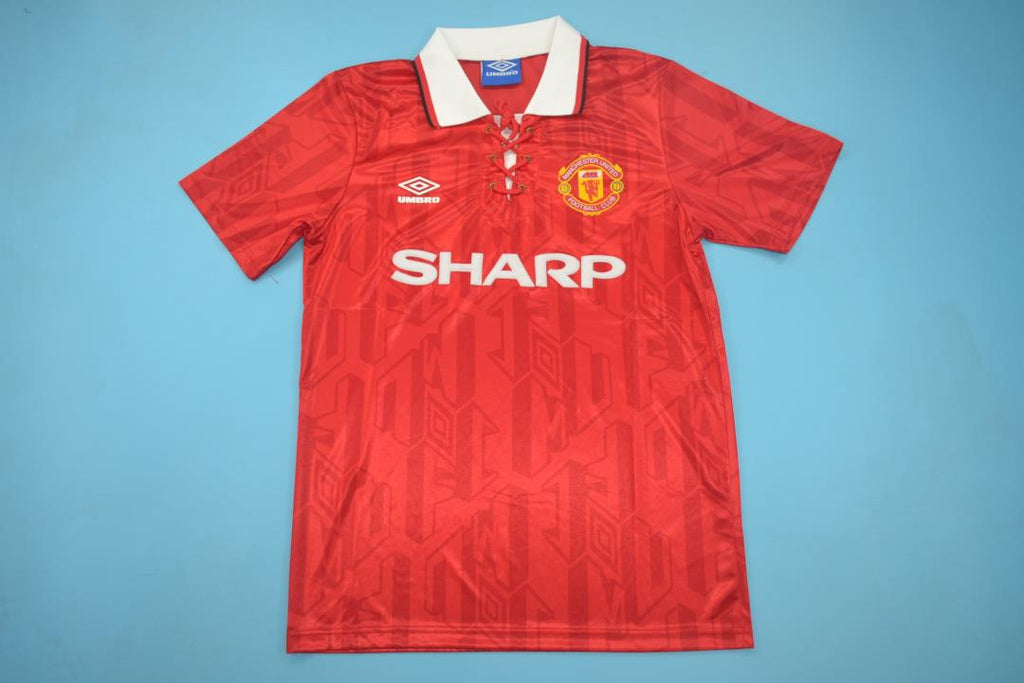 MANCHESTER UNITED 1994 HUGHES 10 HOME 