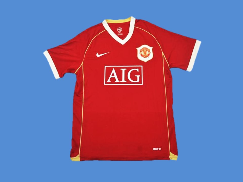 jersey manchester united 2006