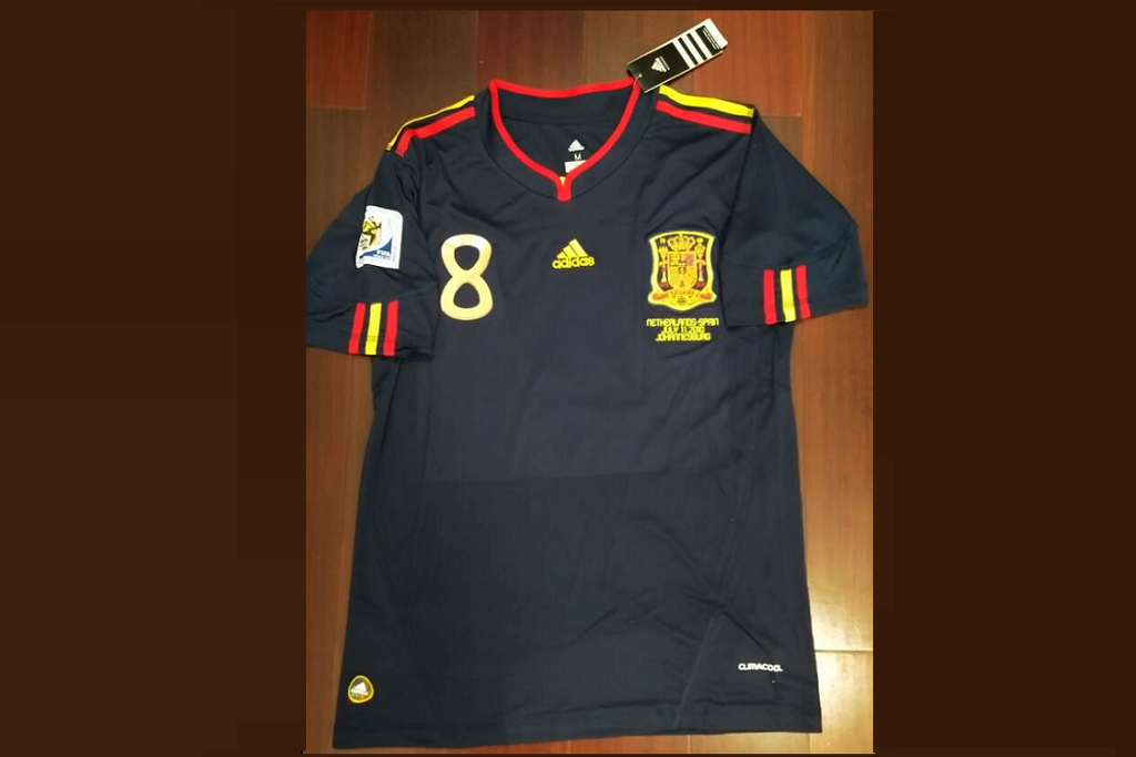 xavi spain jersey