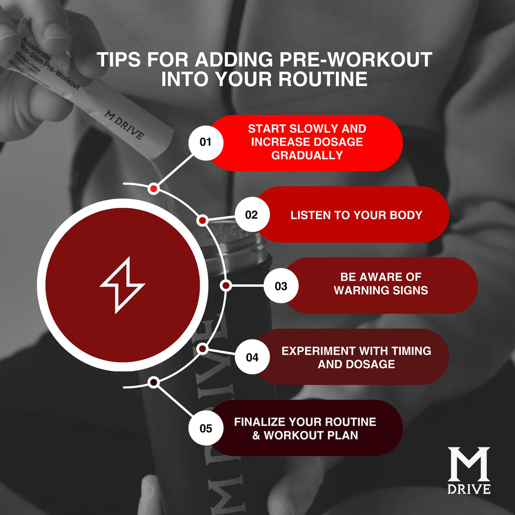Tips for adding pre-workout into your routine