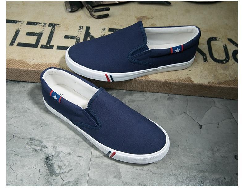 simple canvas shoes