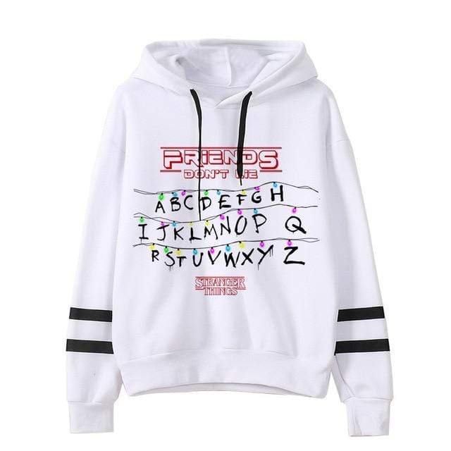 pink stranger things hoodie