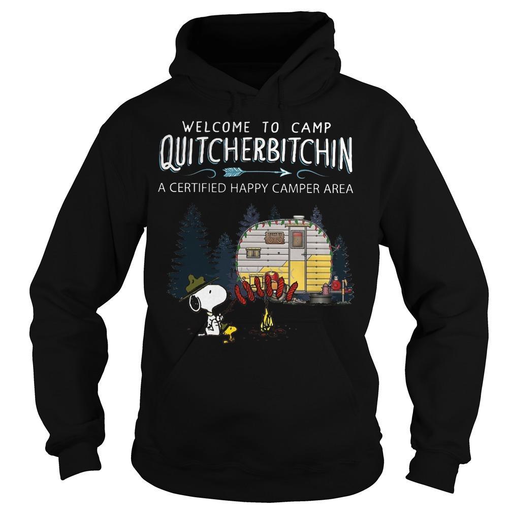 Check Out This Awesome Snoopy Welcome To Camp Quitbitchin A Certif Shirts