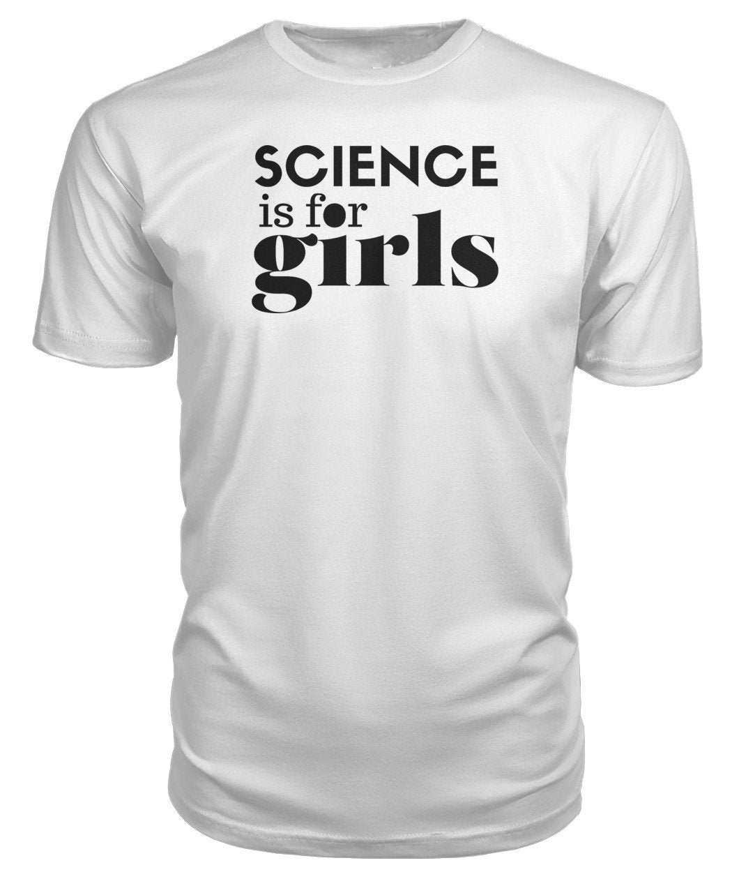 Buy Science Is For Girls Unisex Tee T Shirt