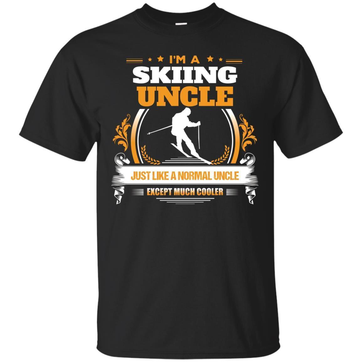 Check Out This Awesome S Funny Skiing Uncle Christmas Gift F T Shirt