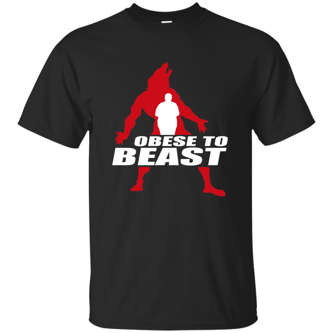 Buy Obese To Beast Shirt Weight Loss Obese Yoga Tee