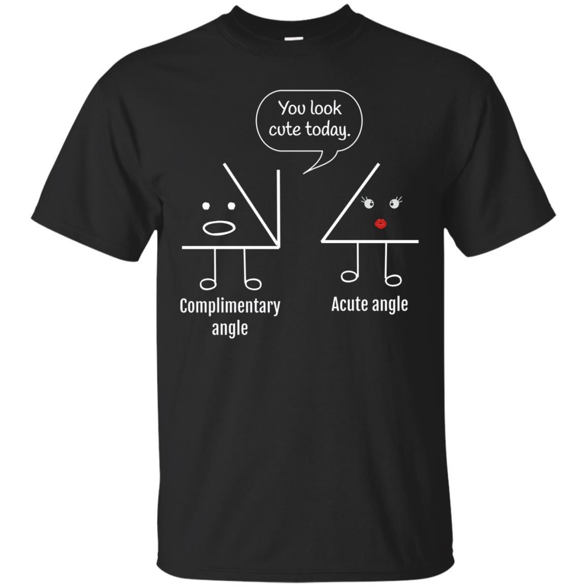 Check Out This Awesome Math Tea Tee - Complitary Acute Angle T- Shirts