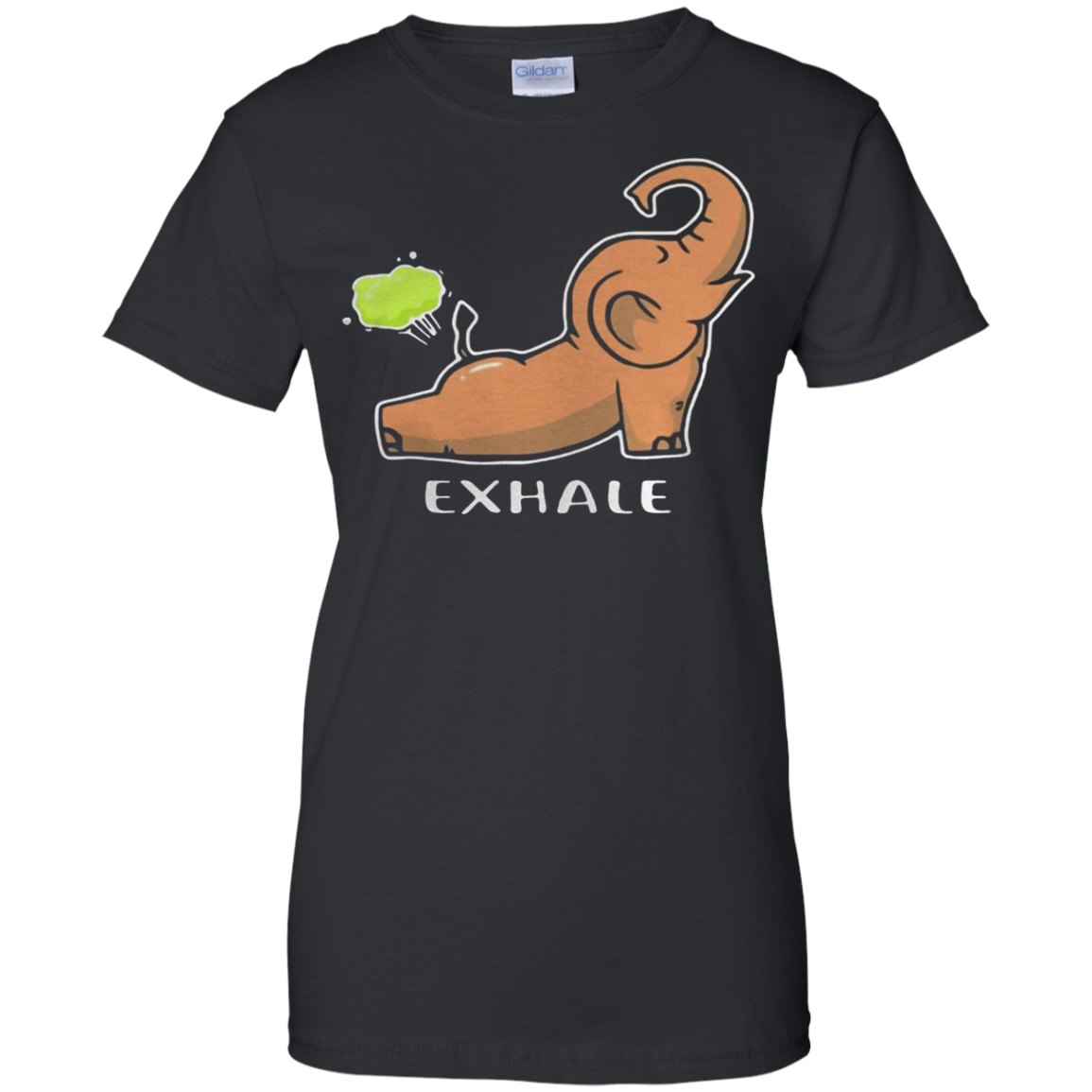 Check Out This Awesome Exhale Elephant Yoga Shirt - Tula Store