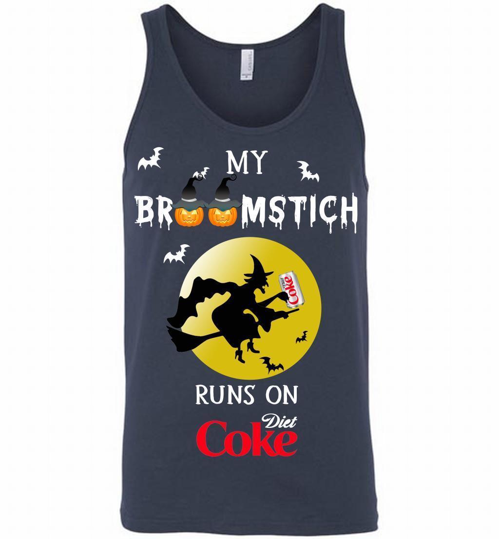 Buy My Broomstich Runs On Diet Coke T Shirt Tank