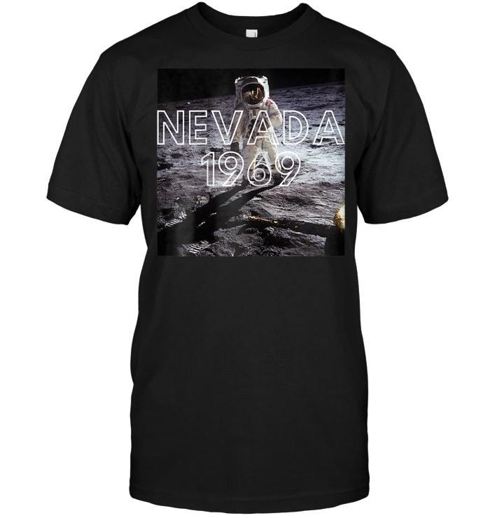Check Out This Awesome Nevada 1969 Neil Armstrong Landing On The Moon Shirts
