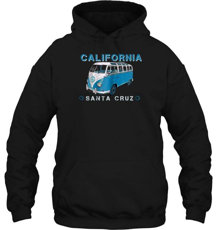 Check Out This Awesome California Santa Cruz Vintage Surf Van - Eclair Shirts