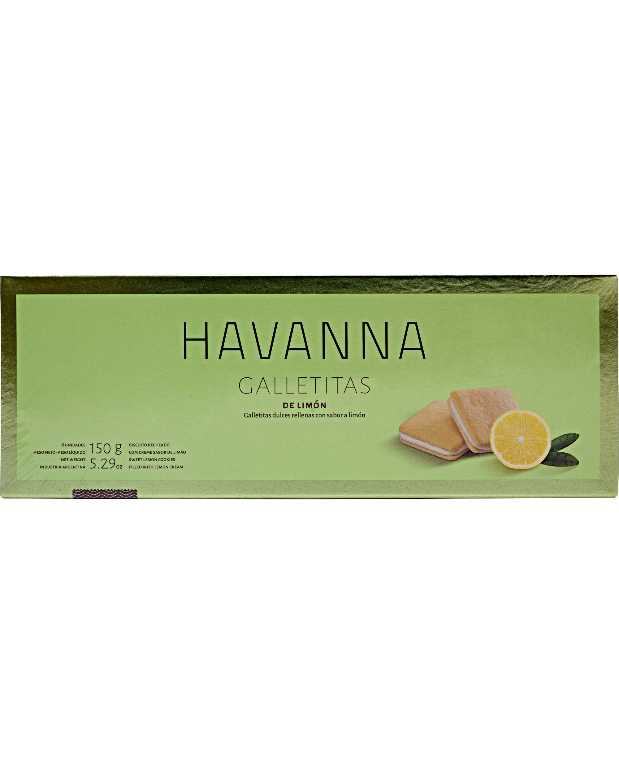 Havanna Lemon Cookies - 5.2 oz / g | A Little Taste