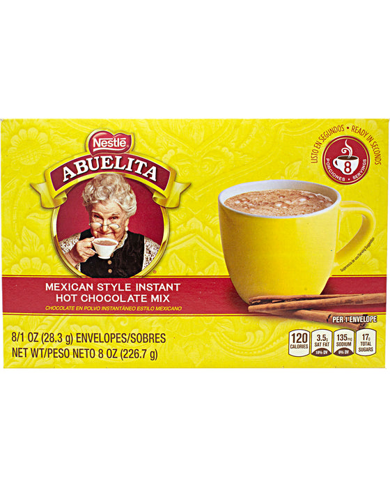 Nestle Abuelita Mexican Hot Chocolate Mix Packets | A Little Taste