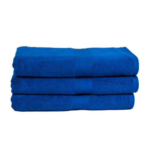 thick cotton bath towels