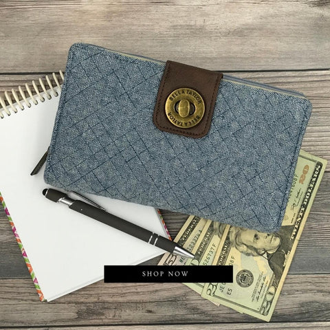 Bella Taylor Cash System Wallet for Cash Envelope Budgeting