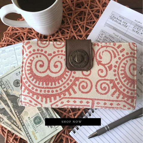 Bella Taylor Cash System Wallet for Cash Envelope Budgeting