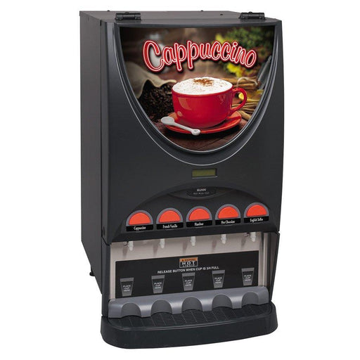 Bunn FMD-1 Fresh Mix Hot Powdered Drink Machine, Hot Chocolate Display,  120v (SET00.0203)