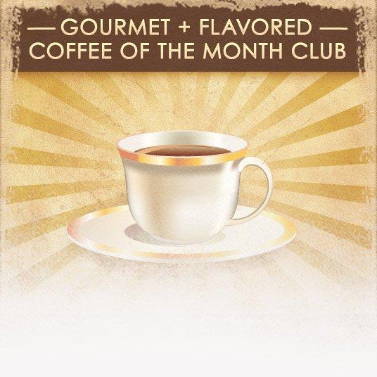 gourmet flavored coffee