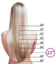 22 inch hair extensions human hair