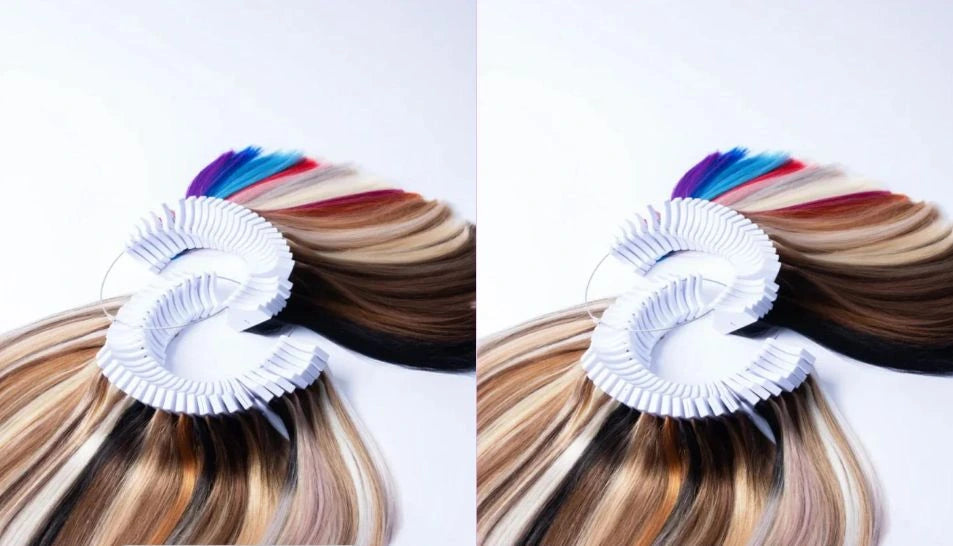 hair extensions colour ring