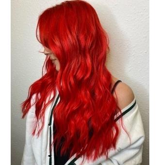 Bright Red Hair Colour