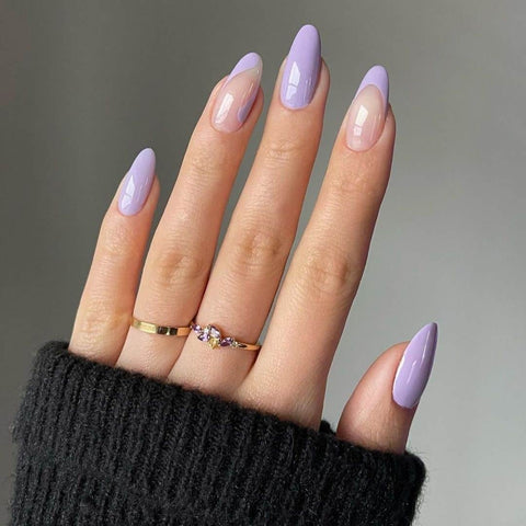 Lavender Nails image