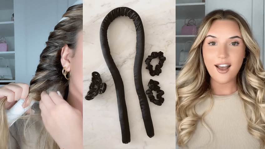 Heatless Hair Curling Ribbon