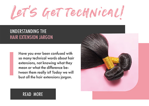 Buying Hair Extensions? Top 6 Technical Terms Explained