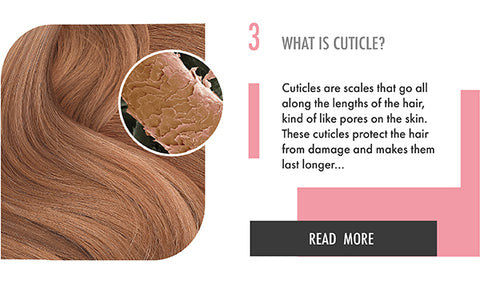 what are hair cuticles or cuticles correct in hair extensions