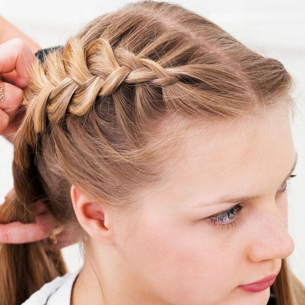 braid short hair