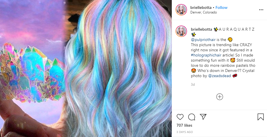 holographic hair how to get it