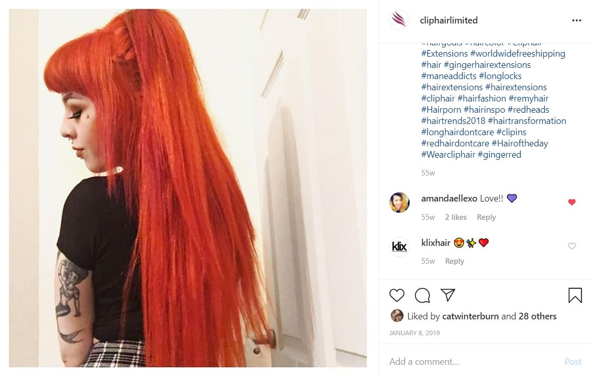bright red hair extensions how to choose the right shade of red extensions for readheads