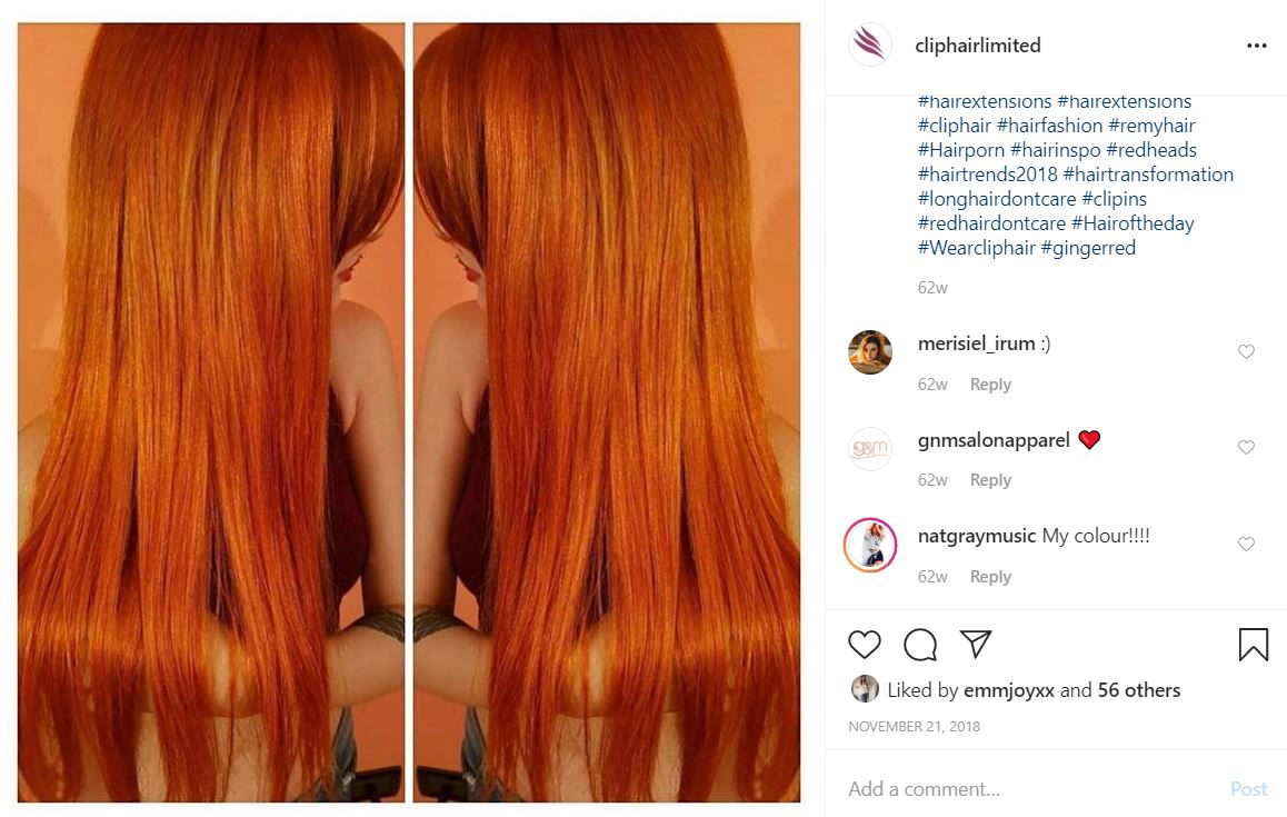 best share for redheads - red ginger hair extensions 