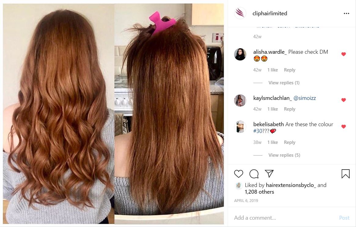 how to choose the right extensions for redheads red colour - auburn hair