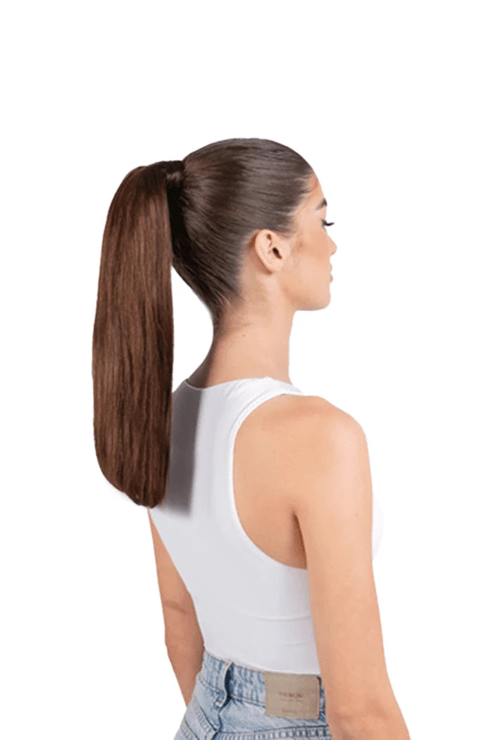 14 inch wrap around ponytail model