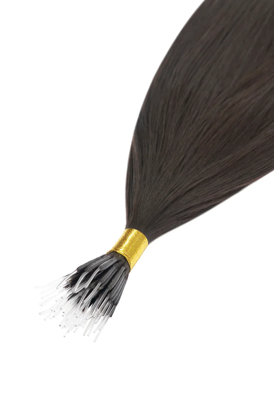 Nano bond hair extension application method