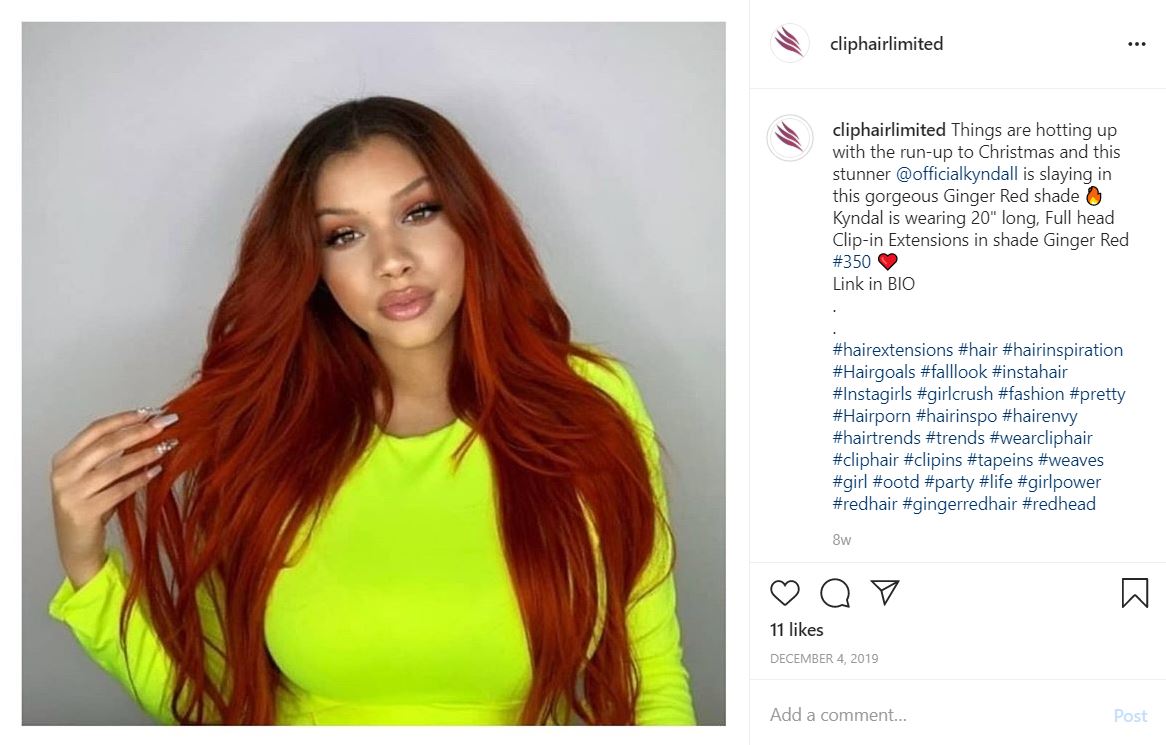 how to pick the right shade of red extensions for red hair 